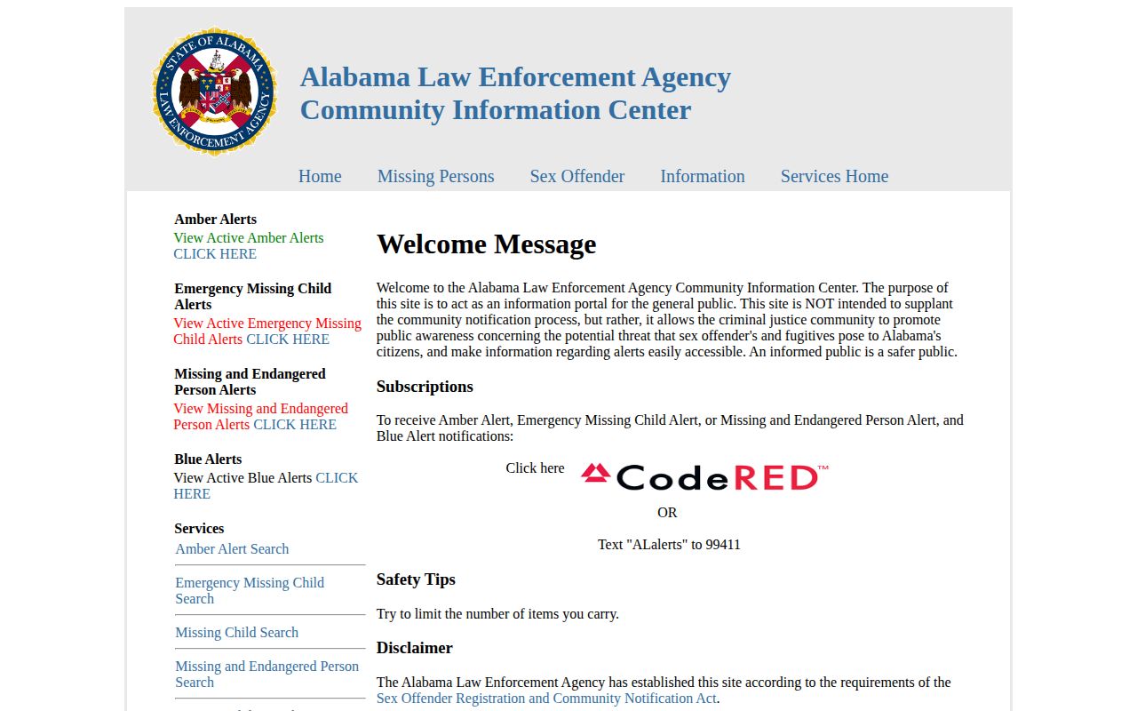 ALEA Community Information Center for Marshall County released inmate mugshot registry checks